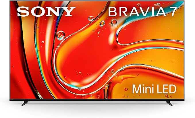 Sony BRAVIA 7 K55XR70 55″ 4K HDR Smart QLED Mini-LED TV